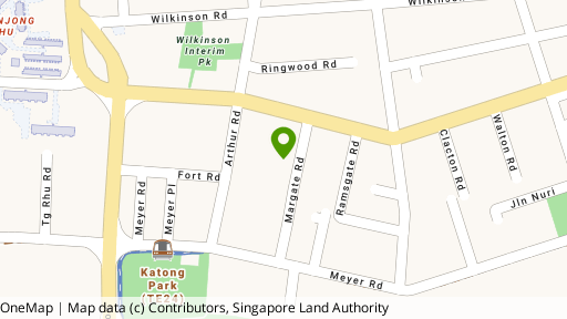 Map showing the location of Rivage