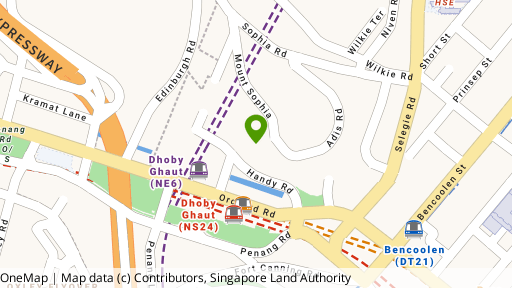 Map showing the location of Haus on Handy