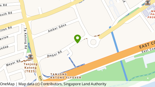 Map showing the location of The Aristo @ Amber