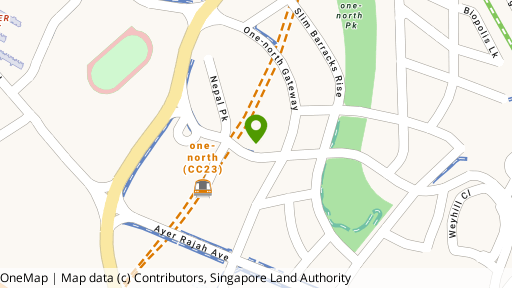 Map showing the location of 80 Nepal Park
