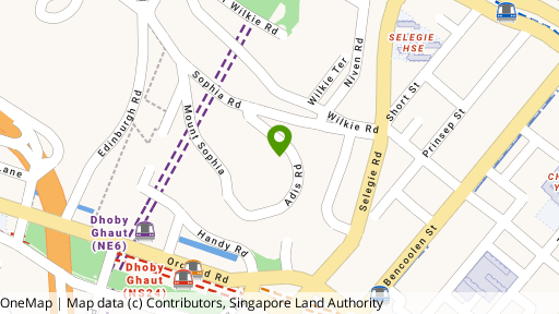 Map showing the location of Liv On Sophia