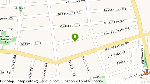 Map showing the location of Estate Of Poh Kim Kang