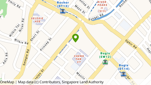 Map showing the location of The Bencoolen