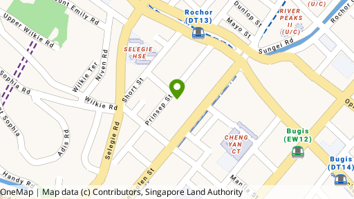 Map showing the location of Sin Thai Hin Building