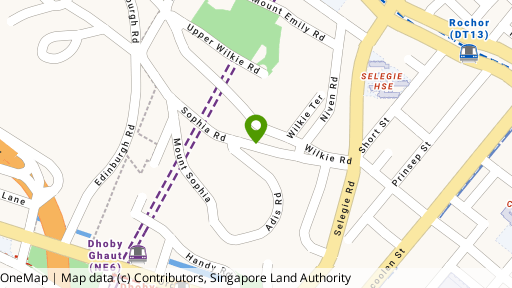 Map showing the location of 80 Sophia Road