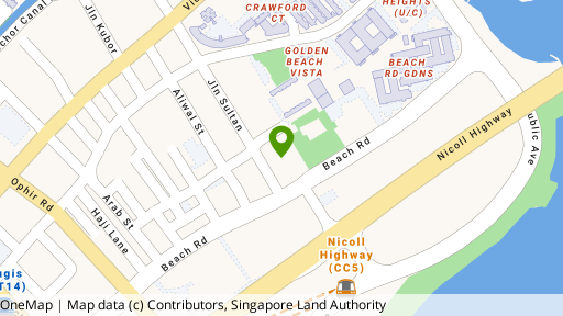 Map showing the location of City Gate