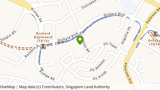 Map showing the location of Kum Hing Court