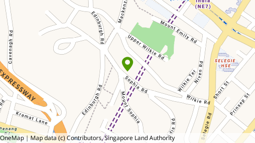 Map showing the location of Sophia Ville (In Liquidation)