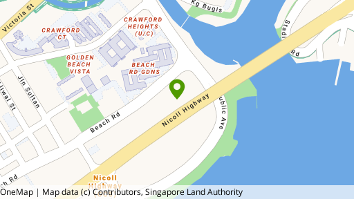 Map showing the location of Aurea