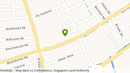 Map showing the location of East Mews