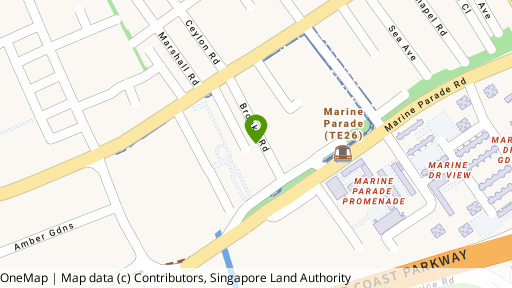 Map showing the location of The Palladium