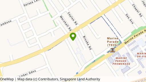 Map showing the location of Paramount Hotel & Shopping Complex