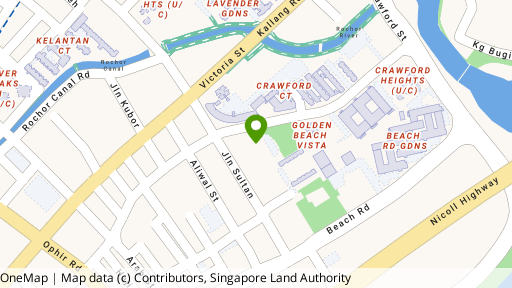Map showing the location of Textile Centre