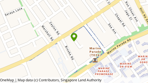 Map showing the location of GRTH Building (Terminated)