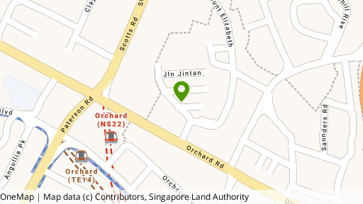 Map showing the location of Kimsia Park