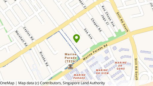 Map showing the location of Parkway Lodge (Terminated)
