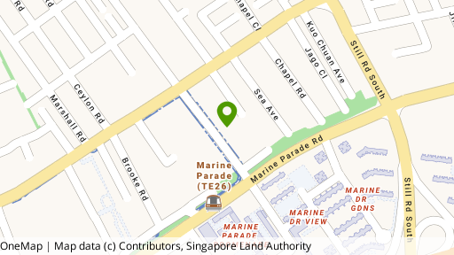 Map showing the location of D'marine