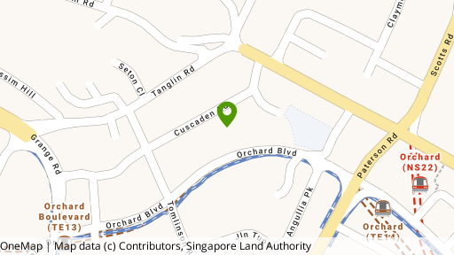 Map showing the location of Boulevard 88 / The Singapore Edition