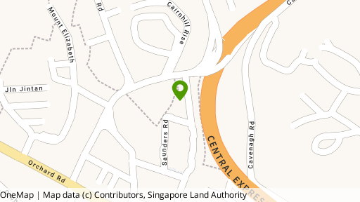 Map showing the location of Residences At Emerald Hill