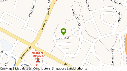 Map showing the location of Kim Sia Court