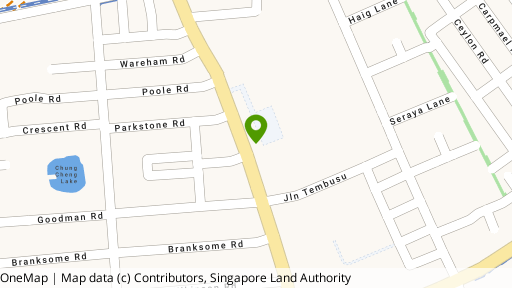 Map showing the location of 315C Tanjong Katong Road