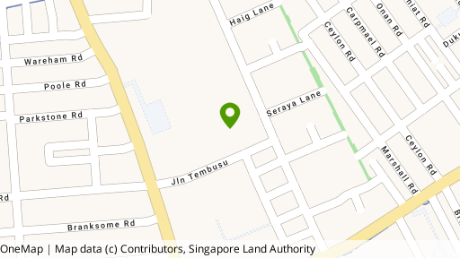 Map showing the location of Haig Court