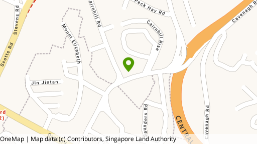 Map showing the location of The Light @ Cairnhill
