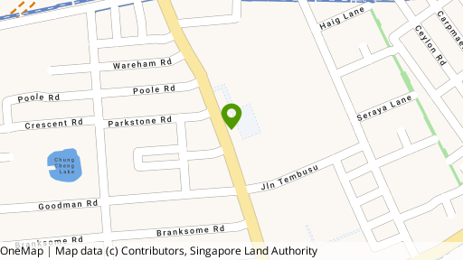 Map showing the location of 305A/B/C Tanjong Katong Road