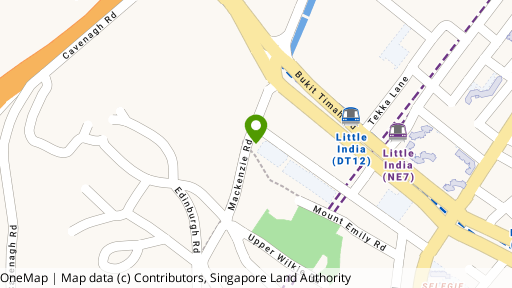 Map showing the location of The Mkz
