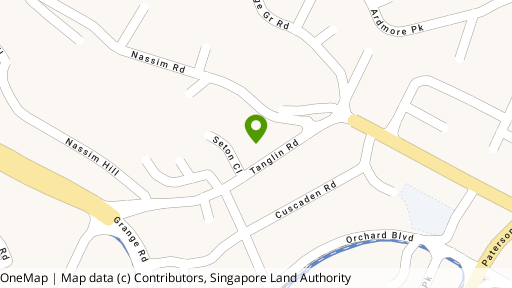 Map showing the location of Nassim Jade