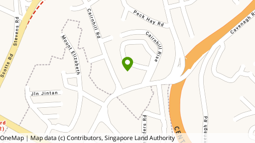 Map showing the location of Helios Residences