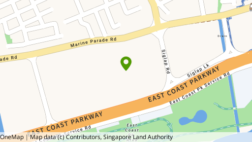 Map showing the location of Mandarin Gardens
