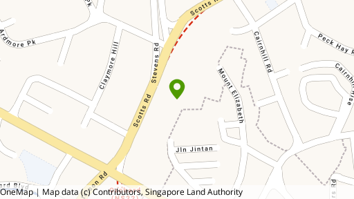 Map showing the location of Far East Plaza