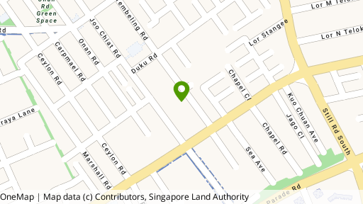 Map showing the location of Tembeling Residence