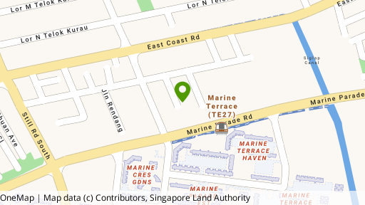 Map showing the location of Tierra Vue