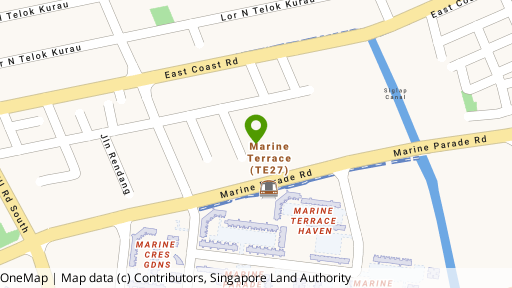 Map showing the location of St. Patrick's Residences
