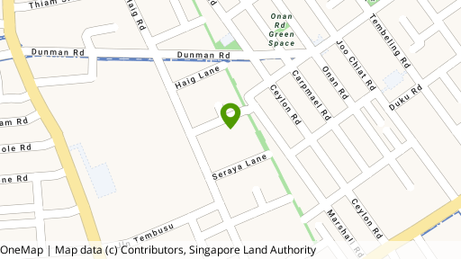 Map showing the location of Eis Residences
