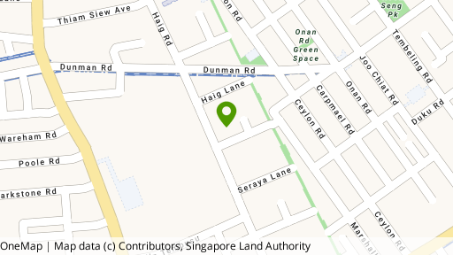 Map showing the location of Spring Gardens