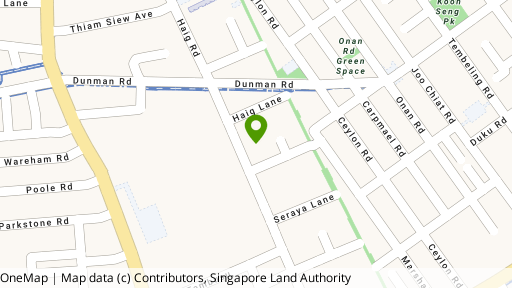 Map showing the location of Haig Lodge