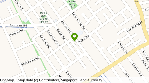 Map showing the location of 362 Joo Chiat Road