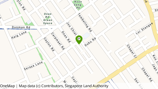 Map showing the location of 358/A Joo Chiat Road