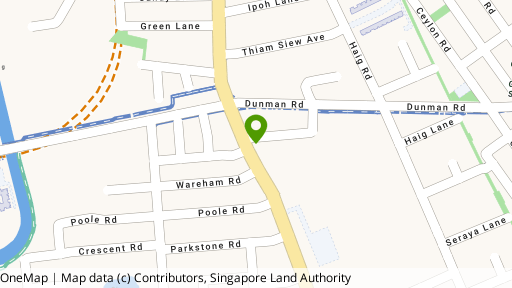 Map showing the location of D-mansions