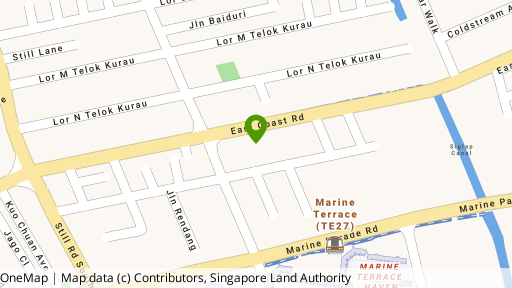 Map showing the location of 448 @ East Coast