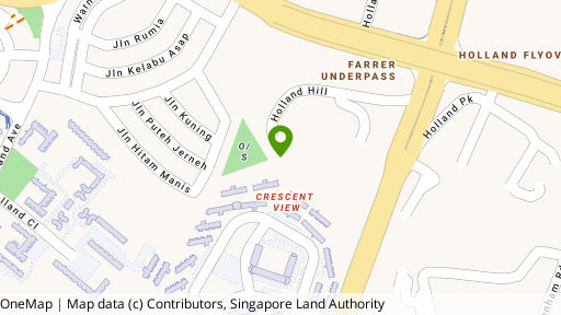 Map showing the location of Lush On Holland Hill