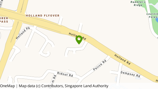 Map showing the location of The Holland Collection