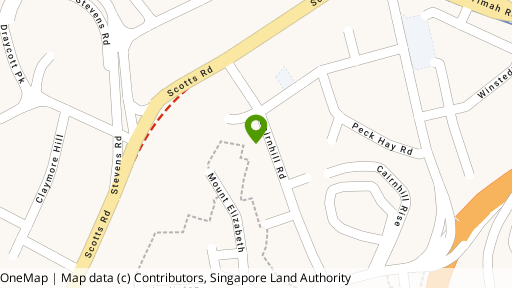 Map showing the location of Klimt Cairnhill