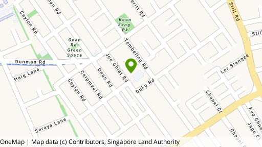 Map showing the location of 339 Joo Chiat Road
