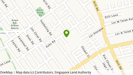 Map showing the location of The Lush