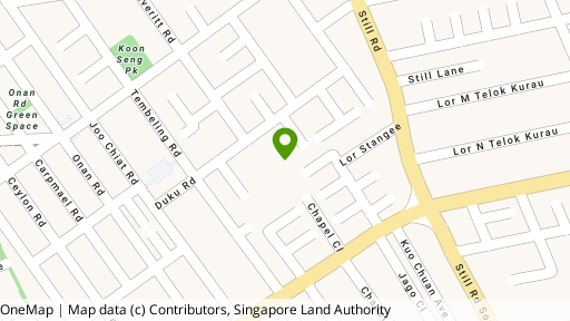 Map showing the location of Chapel Lodge