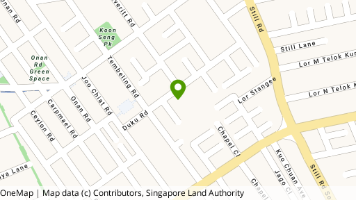 Map showing the location of Harmony Mansion